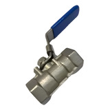 Válvula De Esfera Monobloco Em Aço Inox 1 4