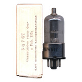 Válvula Eletrônica 6q7 Gt Marca Philips Miniwatt Nova