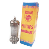 Válvula Eletrônica Philips Miniwatt Ebc41 = 6cv7 Nova