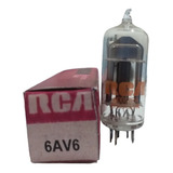 Válvula Eletrônica Rca 6av6 Ebc91 6bc32 Cv2526