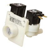 Válvula Entrada Água Dupla 220v Maquina Brastemp Consul