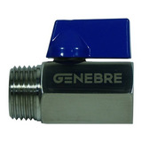 Válvula Esfera Mini Total Inox Registro 1 2 Macho X Fêmea