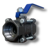 Válvula Esfera Tripartida 1 Aço Carbono Pr Ptfe 300lbs Bsp