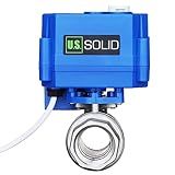 Válvula Esférica Motorizada Válvula De Esfera Elétrica De Aço Inoxidável De 1 9 Cm Com Função Manual Porta Completa 9 24V AC DC E Configuração De Ruptura Positiva De 1 Via De 3 Fios U S Solid