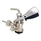 Válvula Extratora Keg Tipo Micromatic Completa Espigão Curvo