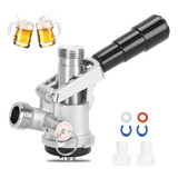 Válvula Extratora Tipo S Engate Rápido Barril Chopp Cerveja
