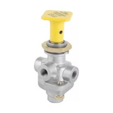 Valvula Freio De Mao Ford Cargo vw com Botao Amarelo 