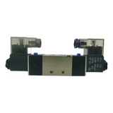 Válvula Pneumática Duplo Solenoide 5 2 Vias Rosca 1 4 Bsp