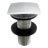 Valvula Quadrada Click Lavatorio 7 8 Aço Inox Ralo Pia Banheiro 30mm