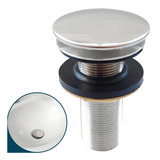 Valvula Ralo Pia Banheiro 7 8 Tampa Click Aço Inox Cuba Lavabo Dona D cor