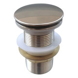 Valvula Ralo Pia Banheiro Dona D cor Grifería De Baño 1 1 4 Click Inox Cuba Lavabo Acabamento Espelhado Cor Cinza Válvula Lavatório Escoamento Dona D Cor Acabamento Brilhoso