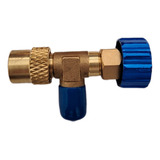Válvula Schrader De Controle De Fluído R134 R22 1 4 X 1 4