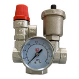 Válvula Segurança Purgador Manômetro Boiler Alta Pressão
