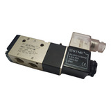 Válvula Simples Solenoide 3 2 Vias Rosca 1 4 Escape 1 4 24v