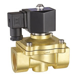 Válvula Solenoide 1 2 Bsp 2 Via Corpo Em Latão