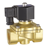 Válvula Solenoide 1 2 Bsp 2 Via Corpo Em Latão