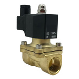 Válvula Solenoide 1 Polegada Nf 80 c 2 2 Água óleo ar 110vca