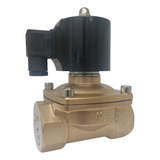Válvula Solenoide 2 2 Vias Nf Ar Óleo E Água 1 1 2 Bsp 220v