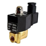 Válvula Solenoide 2 Vias 1 4 Nf Gás Água Ar Óleo 220v