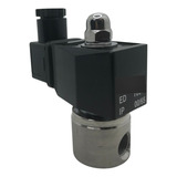 Válvula Solenoide 2 Vias Rosca 1 4 Nf Inox 304 Viton 24dc