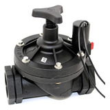 Valvula Solenoide De 2 Polegadas Registro Eletrico Agua Baccara Cor Preto