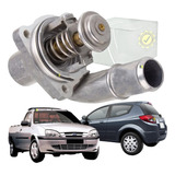 Válvula Termostática Carcaça Ford Ka Courier 1 0 1 6 8v Flex