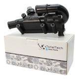 Válvula Termostática Completa Com Defletor Sensor E Junta Ford Fiesta 1 0 8v Supercharger Zetec Rocam 2002 2006