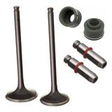 Válvulas Admissão Escape Guias Ybr 125 Factor Xtz 125 Ww3