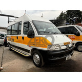 Van Peugeot Boxer 2013 Escolar 28 Lugares Ônibus Teto Alto