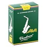 Vandoren SR2615 Alto Sax JAVA Palhetas Força 1 5 Caixa Com 10