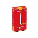 Vandoren SR302R Sax Soprano JAVA Palhetas Vermelhas Strength 2 Caixa Com 10
