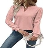 Vanfany Blusa Feminina Casual