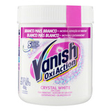 Vanish Oxi Action Crystal White Roupas Brancas Branqueador Em Pó 450g