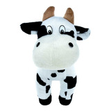 Vaquinha De Pelúcia Parada 30cm Bichinho Vaca Antialérgica