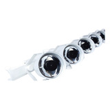 Vara Branca C 6 Refletores Tx Par 36 Led 3w Branco Quente