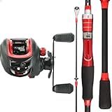 Vara Carbono 1 80m E Carretilha Anti Cabeleira 19 Rolamentos