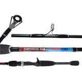 Vara De Carretilha Carbono Ramphastos Lamazon 1 80m 17lbs