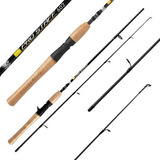 Vara De Pesca Carretilha Pro Staff 8-17lb 1,68m 2 Partes