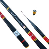 Vara Fibra De Carbono 5 40mts Pesca Lambari E Tilápia