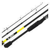 Vara Para Molinete New Agata 1 80mt Line 8kg 2p Jau Pesca Cor Dourado