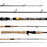 Vara Pesca Albatroz Carbono Carretilha Pro Staff 1 68m 20lbs