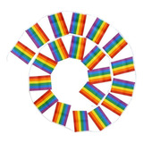 Varal De 25 Bandeirinhas Lgbt Gay Homo Decoração 8 Metros