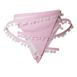 Varal De Bandeiras Bandeirolas Montessori Decoração Pompom
