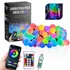 Varal De Luz Pisca Pisca 10m Com Lâmpadas Bolinhas Coloridas Rgb Evento Natal Ip68 Com Controle E Aplicativo Bluetooth - Smart Tools