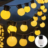 Varal De Luzes 10 Metros Lâmpadas De Led Natal Decora 220v