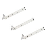 Varal Dobrável Articulável Basculante De Parede 03 Hastes Wh