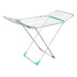 Varal Gibafer Varal De Chao Grande Varal Apartamento De Piso Cor Ciano De 1.6m X 60cm X 90cm Desdobrado