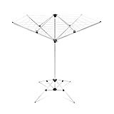 Varal Giratório Em Alumínio Bi Partido 09 Cordas