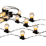 Varal Luzes Cordão 20metros Festão Decorativo Com Lâmpadas