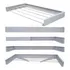 Varal Magico 1 Metro Aluminio Branco Dobravel Oculto Parede
